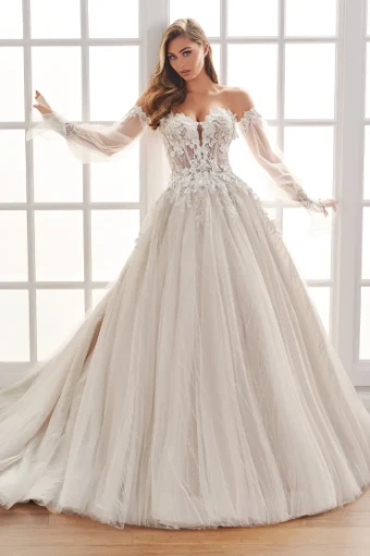 Martin Thornburg #MT1410  - Sparkly Skirt #5 Ivory thumbnail