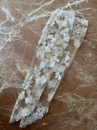 Casablanca Bridal Siobhan Sleeves #0 default Nude/Ivory thumbnail