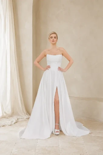 Samila Bridal Collection B376 #3 White thumbnail