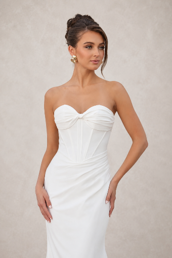 Samila Bridal Collection B378 #7 White thumbnail