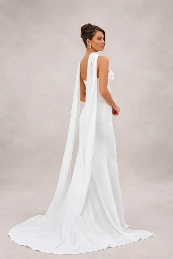 Samila Bridal Collection B378 #11 White thumbnail