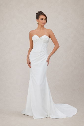 Samila Bridal Collection B378 #12 White thumbnail