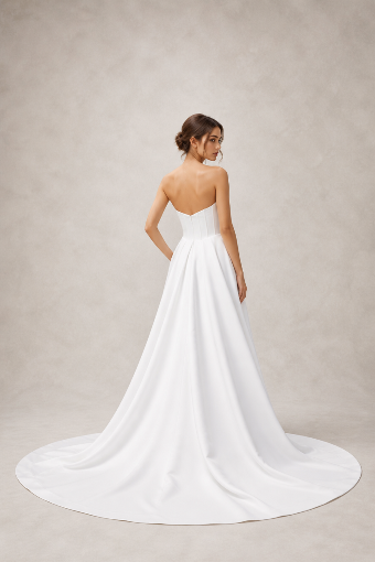Samila Bridal Collection B381 #8 White thumbnail