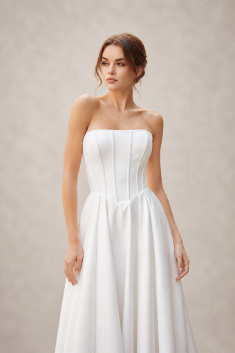 Samila Bridal Collection B381 #5 White thumbnail
