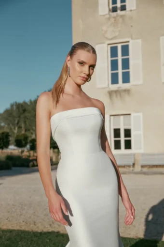 Sincerity Bridal #Charlotte #1 Ivory thumbnail