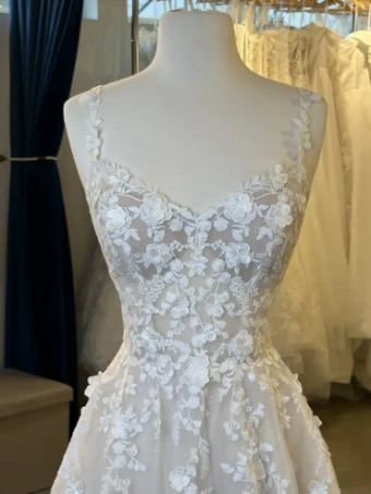 Justin Alexander #JA339 #1 Pink Champagne/Ivory/Latte thumbnail