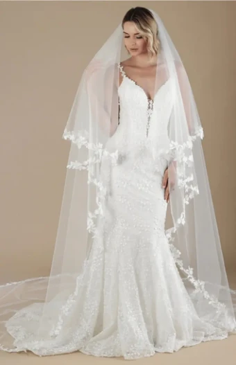 Private Label Dahlia Veil - Double #0 default Ivory thumbnail