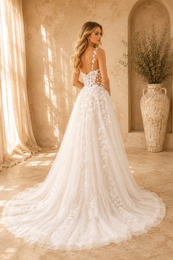 Samila Bridal Collection B383 #2 default White/Nude thumbnail