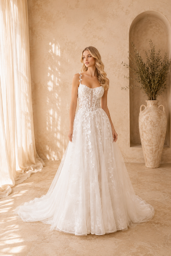 Samila Bridal Collection B383 #0 default White/Nude thumbnail