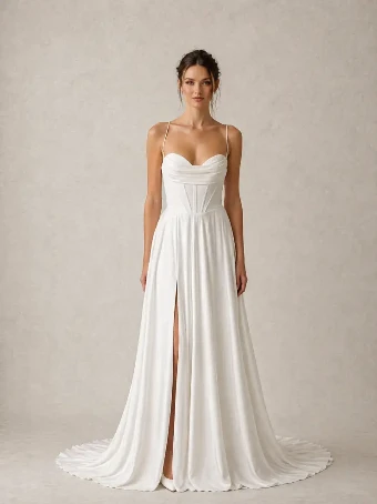 Samila Bridal Collection B384 #2 Off White thumbnail