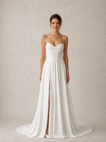 Samila Bridal Collection B384 #6 Off White thumbnail