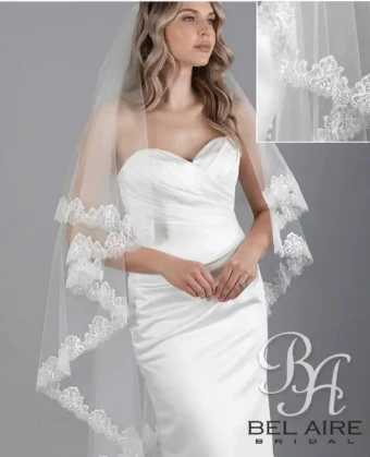 Private Label Enid Veil - Double - Special Order #0 default Ivory thumbnail