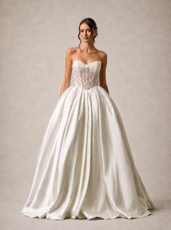 Samila Bridal Collection B386 #10 Off White thumbnail
