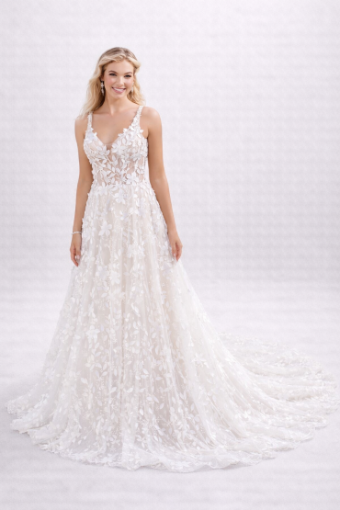 Sophia Tolli Premiere #ST610 - 3D Lace #0 default Nude/Ivory thumbnail