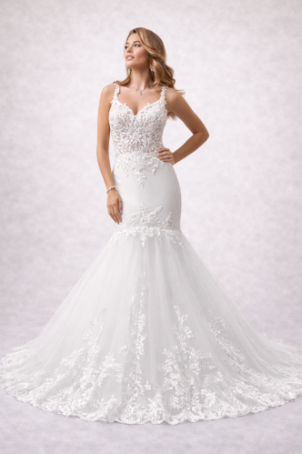 Sophia Tolli #Y11941A - Swarovski Crystals #0 default Ivory thumbnail