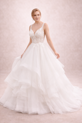 Sophia Tolli #Y22184 - Sparkly skirt #0 default Ivory thumbnail