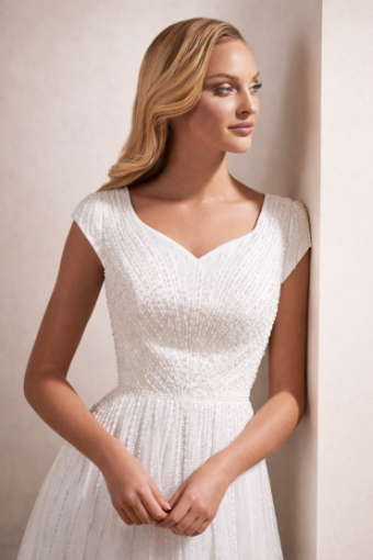 Martin Thornburg #TR22171 - Pearl Bodice #0 default Ivory thumbnail