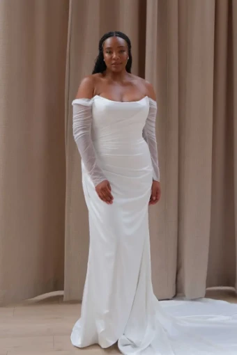 Serene by Madi Lane #Reese (No Slit Version) #0 default Ivory thumbnail