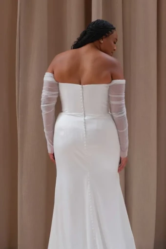 Serene by Madi Lane #Reese (No Slit Version) #1 Ivory thumbnail