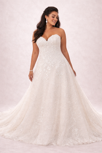 Sophia Tolli #Y21992LB (Laceup Back) - Sparkly #0 default Ivory/Champagne thumbnail