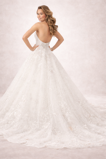 Sophia Tolli Premiere #Y11973 - Sparkly 3D Lace #2 default Ivory thumbnail