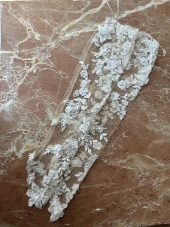 Casablanca Bridal Ashanti Sleeves #0 default Nude/Ivory thumbnail