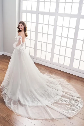 Martin Thornburg Luxe #MTL403 with overskirt - Ivory #1 Ivory thumbnail