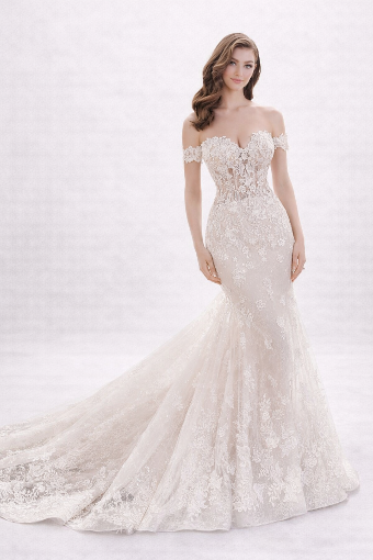 Martin Thornburg Luxe #MTL403 without overskirt - Ivory #0 default Ivory thumbnail