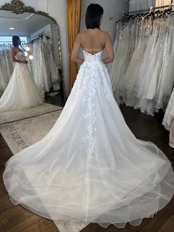 La Premiere #22144 Leta (54.5" Hem) - Beaded #1 Nude/Ivory thumbnail