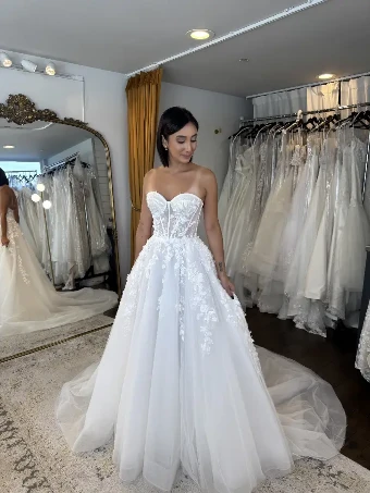 La Premiere #22144 Leta (54.5" Hem) - Beaded #0 default Nude/Ivory thumbnail