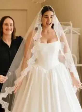 La Premiere Paige Veil - Double #0 default Ivory thumbnail