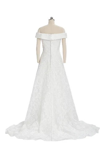 Sincerity Bridal #Amelia (Modest Neckline & Fully Lined Version) #9 default Ivory thumbnail