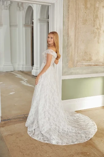 Sincerity Bridal #Amelia (Modest Neckline & Fully Lined Version) #4 Ivory thumbnail