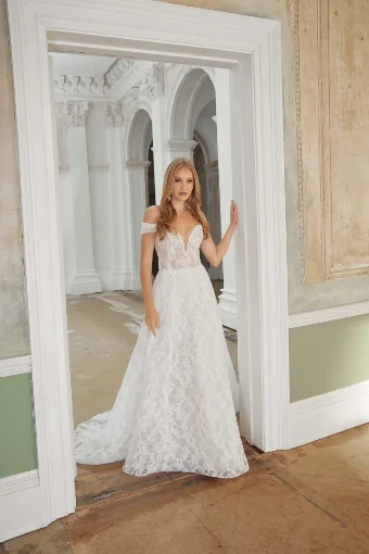 Sincerity Bridal #Amelia (Modest Neckline & Fully Lined Version) #0 default Ivory thumbnail