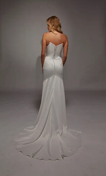 Samila Bridal Collection S100 - Basque Waist #7 Diamond White thumbnail
