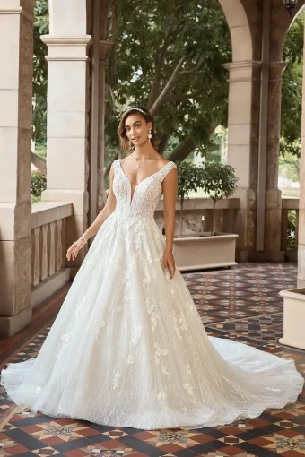 Sophia Tolli Premiere #ST2218 #0 default Ivory/Champagne with Light Gold Accent thumbnail