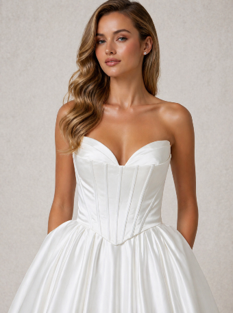 Private Label B370 - Basque Waist #2 default Off White thumbnail