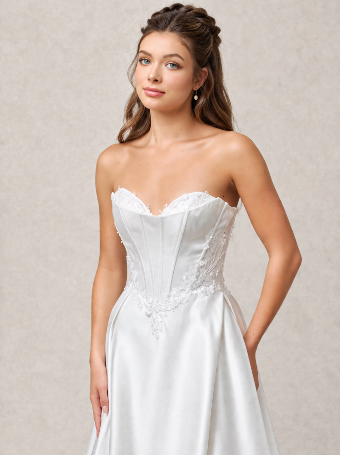 Private Label B354 - Basque Waist #2 Off White thumbnail