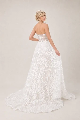 Samila Bridal Collection B361 - Sparkly #5 Off White thumbnail