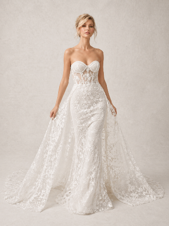 Samila Bridal Collection B361 - Sparkly #4 Off White thumbnail
