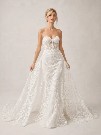 Samila Bridal Collection B361 - Sparkly #4 Off White thumbnail