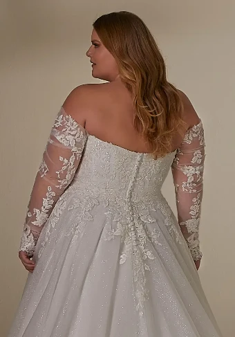 Morilee Detachable Sleeve-Frosted Embroidered-11459 #1 default Ivory thumbnail