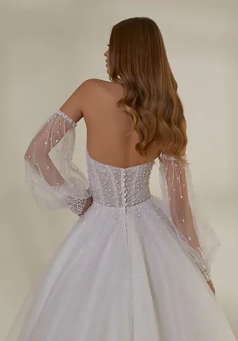 Morilee Pearl Beaded Bishop Long Sleeves 11466 #1 default Ivory thumbnail