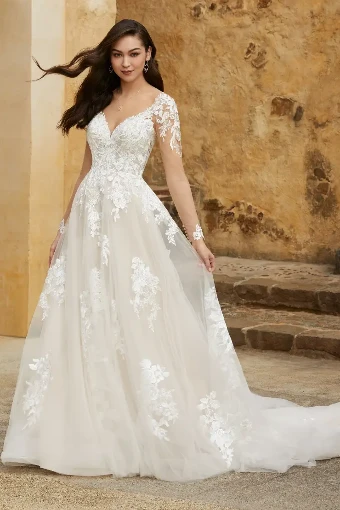 Sophia Tolli Evelyn Sleeves #1 default Ivory thumbnail
