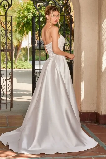 Private Label B404 - Beaded Bodice #2 default Off White thumbnail