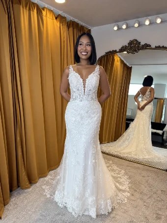 Sophia Tolli #Y12238 - Ivory #0 default thumbnail