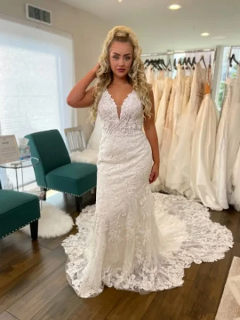 Morilee 2123 #4 Ivory thumbnail