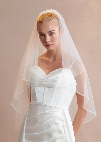 Samila Bridal Collection V124 - Double #1 Off White thumbnail