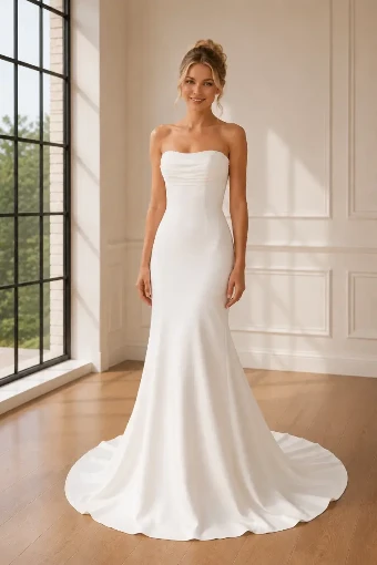 Justin Alexander Signature #99253 - Straps are detachable #4 Ivory/Latte thumbnail