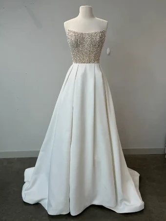 Justin Alexander Signature #JA169 - Pearl Bodice #2 Ivory/Latte thumbnail